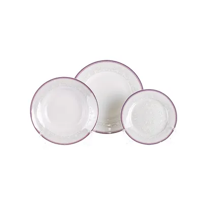 Set farfurii 18 piese ROYAL PINK