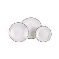 Set farfurii 18 piese ROYAL PINK