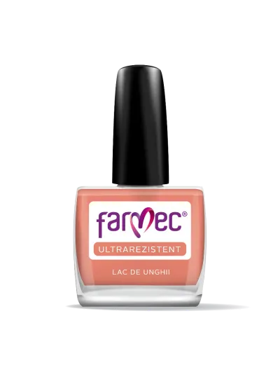 Farmec Ultrarezistent - Lac Pentru Unghii n Diferite Nuanţe - 72 - Living Coral