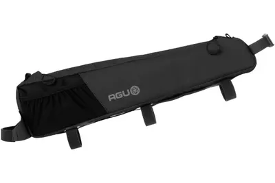 Geantă pentru cadru bicicletă Full Top Tube, rezistentă la apă, neagră