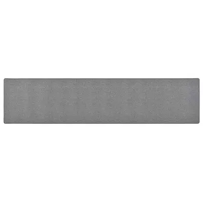 vidaXL Covor traversă, gri închis, 50x250 cm