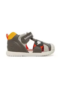 Sandale baieti - 252125 - Piele ecologica - Gri - Gri