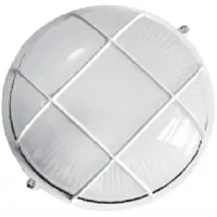 Lampa exterior cu grila 1x max100W, E27/IP54/ Negru, TG-3201.08