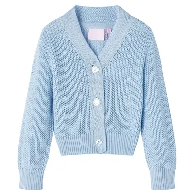 Gossi cardigan pentru copii tricotat, albastru, 104