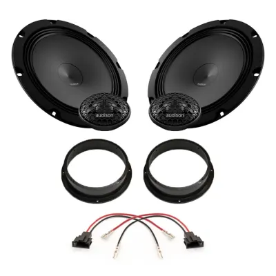 Pachet difuzoare auto Audison Prima dedicat usi fata Audi A4 2007-2015, RMS 100 W