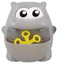 Jucărie pentru baloane de săpun Totum Moxy - Hipopotam, cu lichid 50 ml