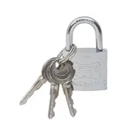 Lacat din Crom, 3 Chei, 32 mm, Feroneria
