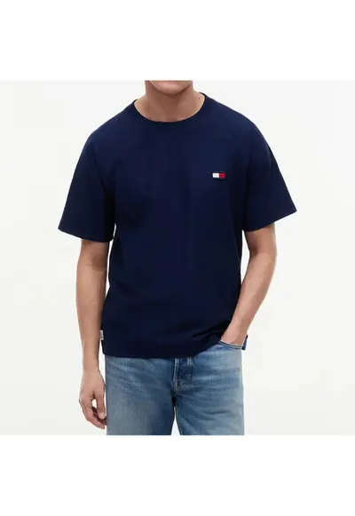 Tricou Tommy Flag Elevated Tee-Mw0mw42396-Dcc