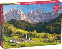 Puzzle Cherry Pazzi din 2000 piese - Val di Funes, Italia