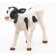 Figurina Vitel Alb cu Negru, Papo