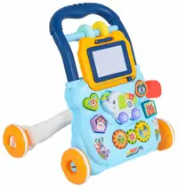 Jucărie multifuncțională Moni Toys - Elefant, albastru