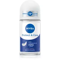 NIVEA Protect & Care deodorant roll-on antiperspirant pentru femei 50 ml