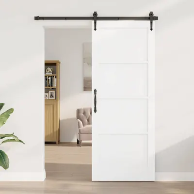 vidaXL Ușă de interior 83 x 211 cm placaj Alb