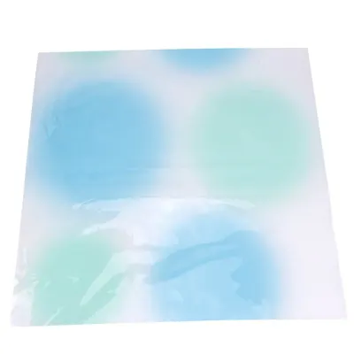 Foi de ambalat decorative din plastic - turcoaz (set 20 buc) 58x58cm - Default Title