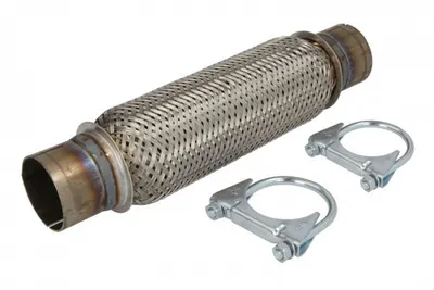 Racord Flexibil de Evacuare 55x250 cu Montare Rapida si Cleme Robuste