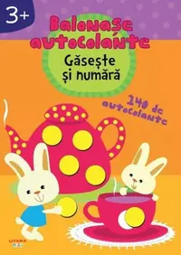 Balonașe autocolante. Găsește și numără (3+) - Paperback