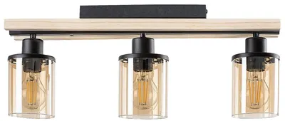 Candelabru Rabalux - Niylah 71083, IP20, E27, 3 x 25W, 230V, neagră