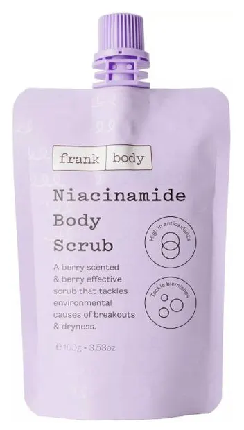 Frank Body Scrub pentru corp cu niacinamidă, 100 g