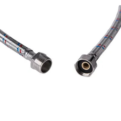 FRF-120HB Racord flexibil apă 120 cm, F1/2' x M1/2', FLOW
