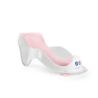 Mini suport de baie, Angelcare, Cu forma ergonomica, Pentru cazi de adulti sau de bebe, 0 luni+, Roz Deschis