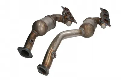 Catalizator set 2 tevi EURO 4 potrivit BMW Seria 5 (E60), 5 (E61), 6 (E63), 6 (E64), 7 (E65, E66, E67) 2.5 3.0 2004-2010