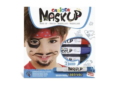 Set pictura pe fata Carioca Mask-Up 3/set – Carnival - engros