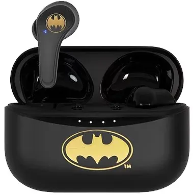 Căști pentru copii OTL Technologies - Batman, TWS, negre