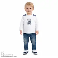 Bluza copii Chicco, Alb cu model, 01705-70MFCO
