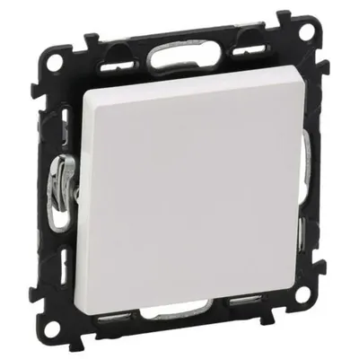 Intrerupator simplu Legrand 752101, 10AX, 10A, 250V, IP20, alb