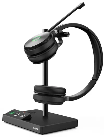 Căști wireless cu microfon Yealink - WH62, negru