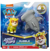 Set de joacă Spin Master Paw Patrol - Aqua Rabble și Hammer Fish