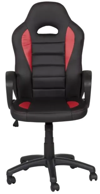 Scaun de gaming Carmen - 7501, roșu/negru