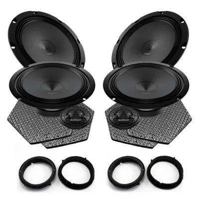 Pachet difuzoare auto Audison Prima dedicat Volkswagen Tiguan 2016-, RMS 100W, 200mm