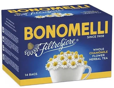 Ceai de plante de mușețel, 14 plicuri, Bonomelli
