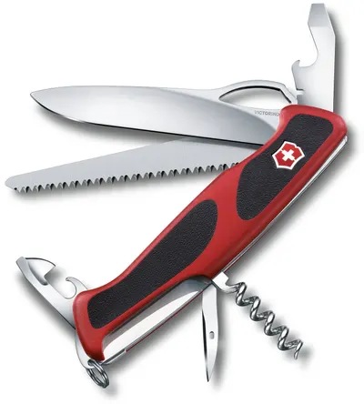 Cuțit de buzunar elvețian Victorinox - RangerGrip 79, 12 functii
