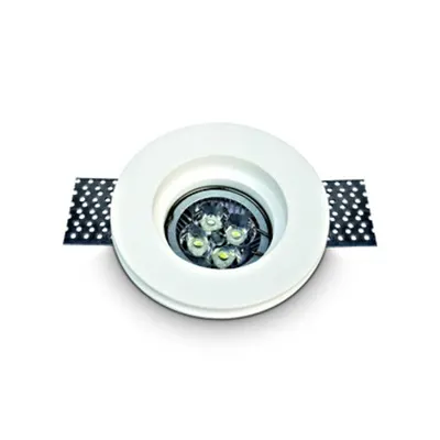 Gypsum Round GT1, MR16 GU10, 50W, IP20, alb