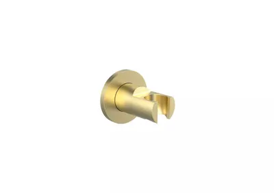 Suport para dus Roca Wall Round A5B1350VA0, aparent, universal, mat, Alama