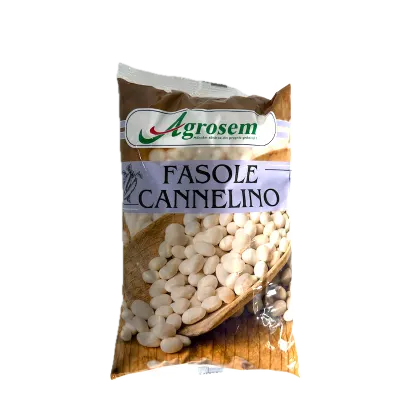 Seminte fasole pitica pentru boabe albe Cannelino 1 kg, Agrosem - Default Title