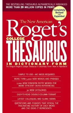 New American Roget's College Thesaurus in Dictionary Form (Revised & Updated)