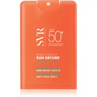 SVR Sun Secure Spray Pocket spray pentru voiaj plaja SPF 50+ 20 ml