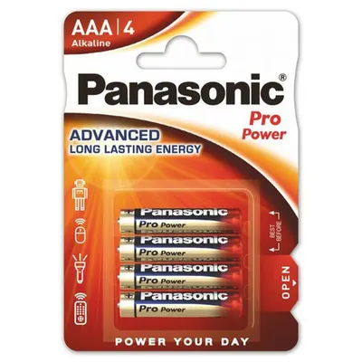 Baterii AAA R3, blister 4 Buc. Panasonic PRO