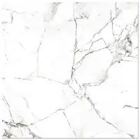Gresie exterior / interior portelanata Madeline White 45 x 45 cm lucioasa tip marmura