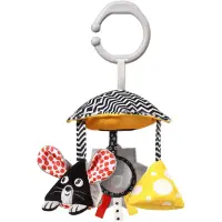 BabyOno Mouse jucărie suspendabilă contrastantă 0m+ 1 buc