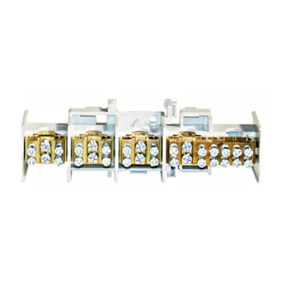 Clemă derivaţie 3+1 module: 3x25mm²/2x16mm²+1x25mm²/6x16mm²