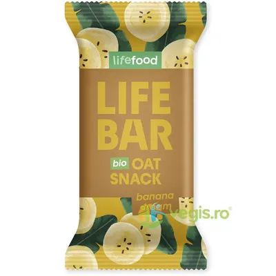 Baton de Ovaz cu Banane Ecologic/Bio 40g