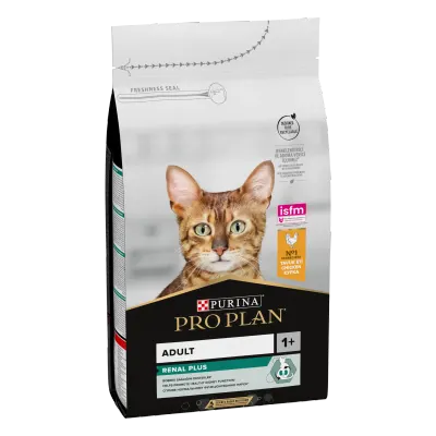 PURINA PRO PLAN ADULT Renal Plus, Pui, 1.5 kg
