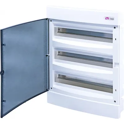 ECM Tablouri de distribuție incastrate din plastic IP40 ECM 3x18PT