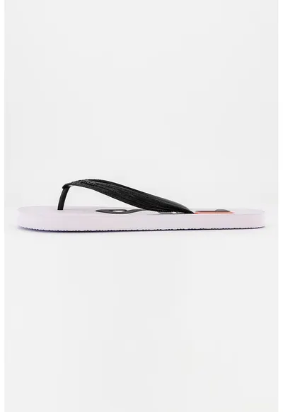 Papuci flip-flop uni Troy - Alb/Negru