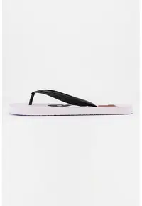 Papuci flip-flop uni Troy - Alb/Negru