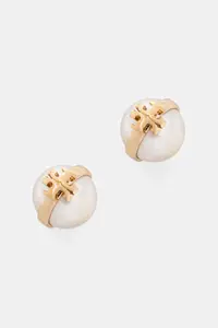 Tory Burch cercei placate cu aur Moondance